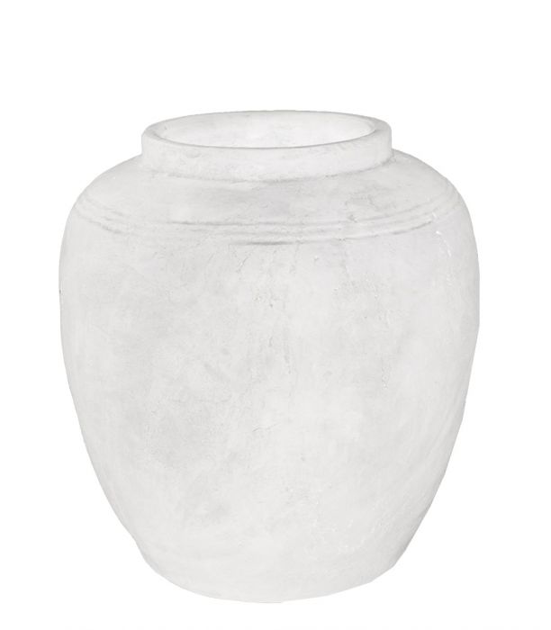 Vaasi 35,5cm valkoinen TERRA