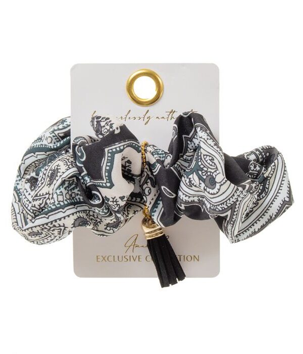 Hiusdonitsi musta tassel EXCLUSIVE