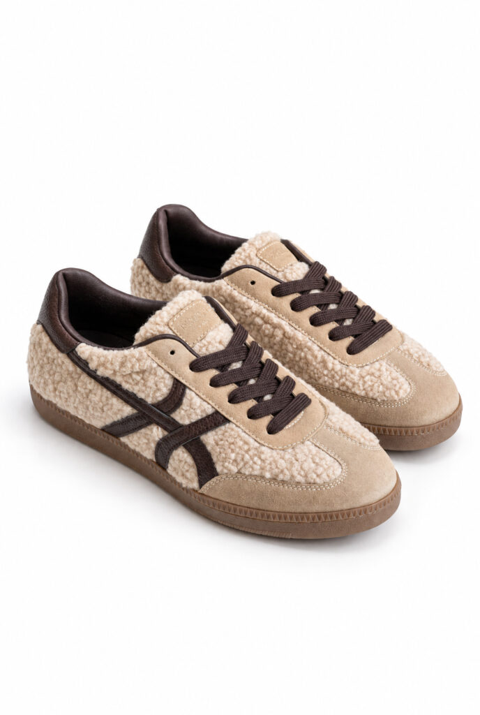 Tennarit beige teddy
